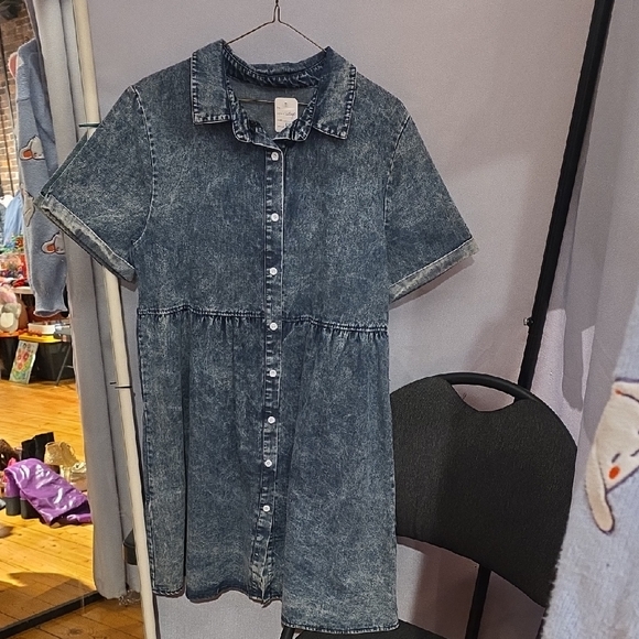 Dresses & Skirts - Denim Blue Dress